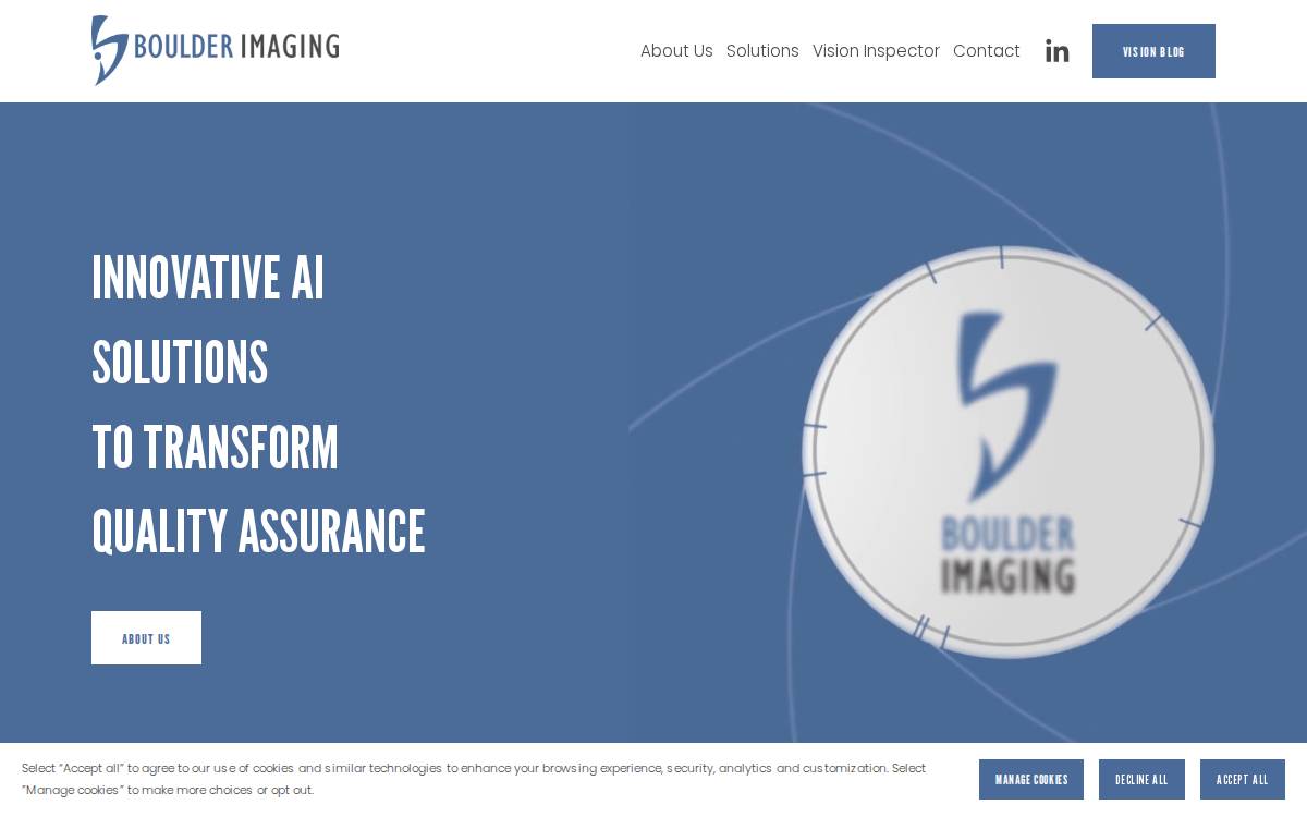 Boulder Imaging website preview