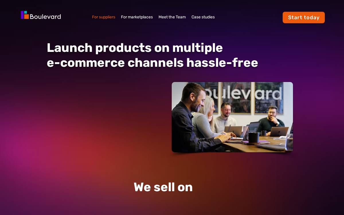 Boulevardonline website preview