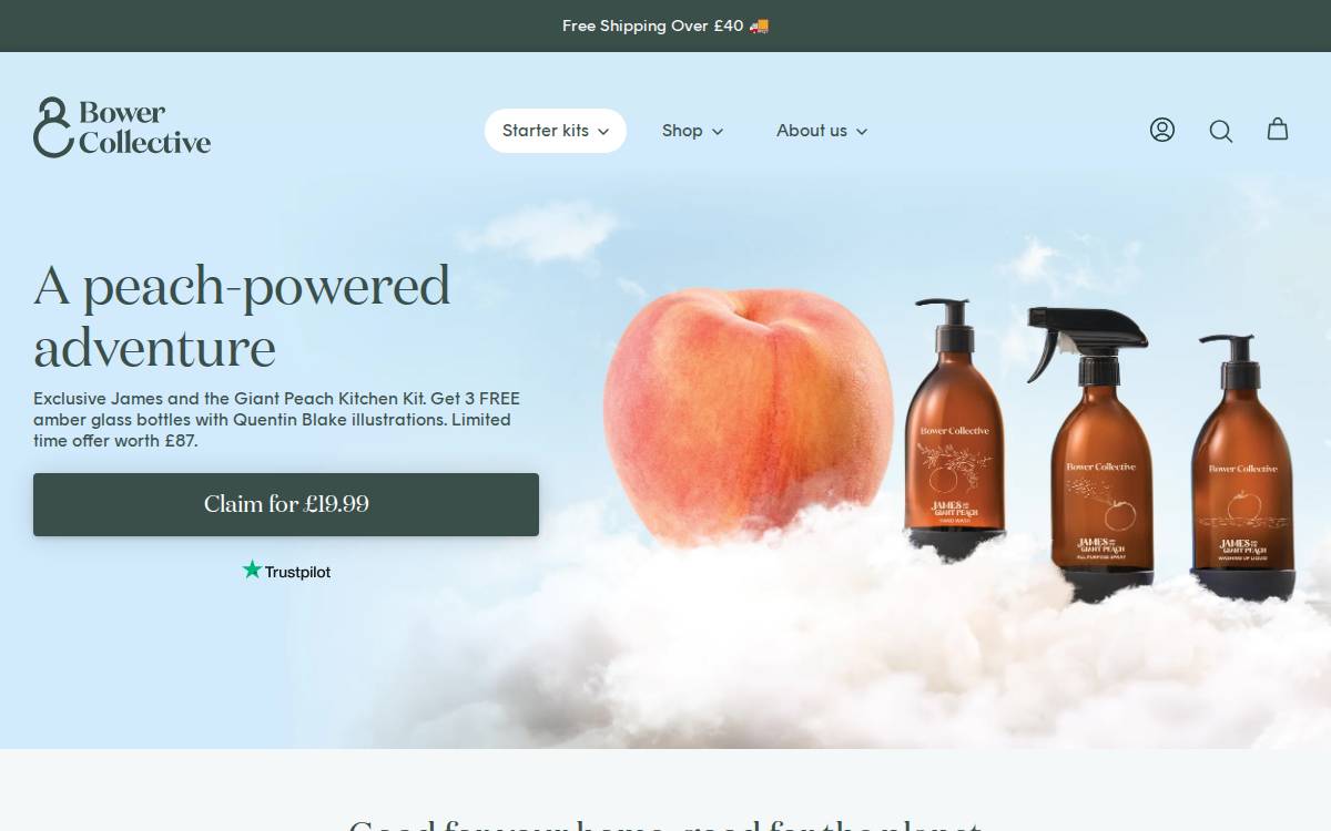 Bower Collective website preview