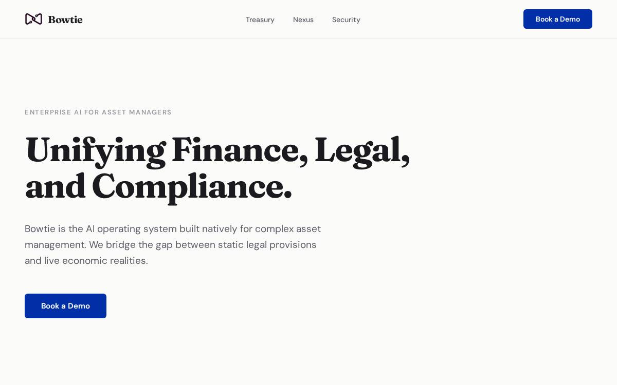 Bowtie website preview