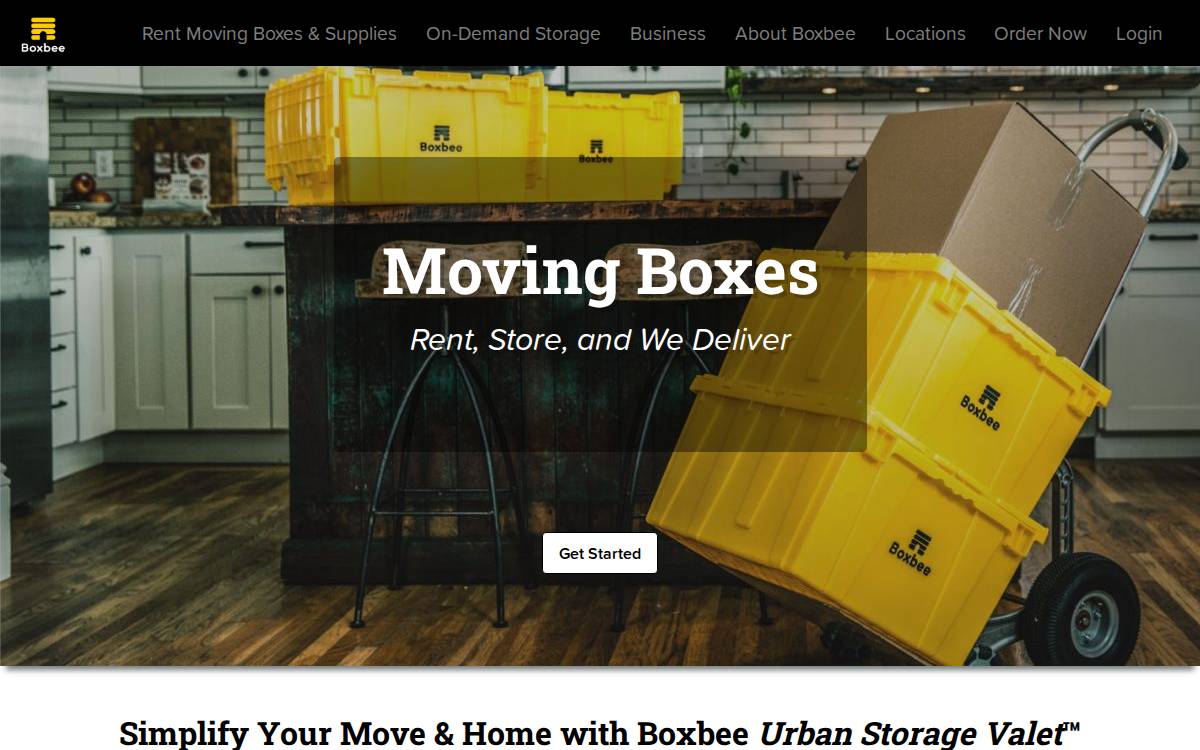 Boxbee website preview