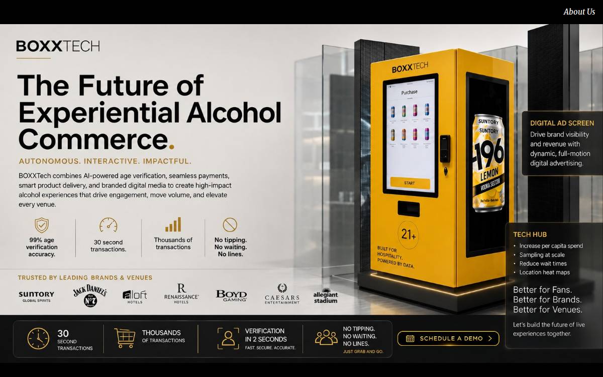 boxxtech website preview