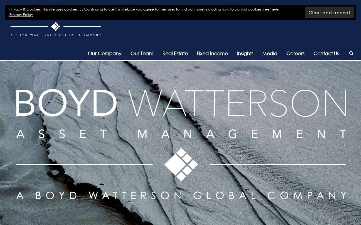 Boyd Watterson website preview