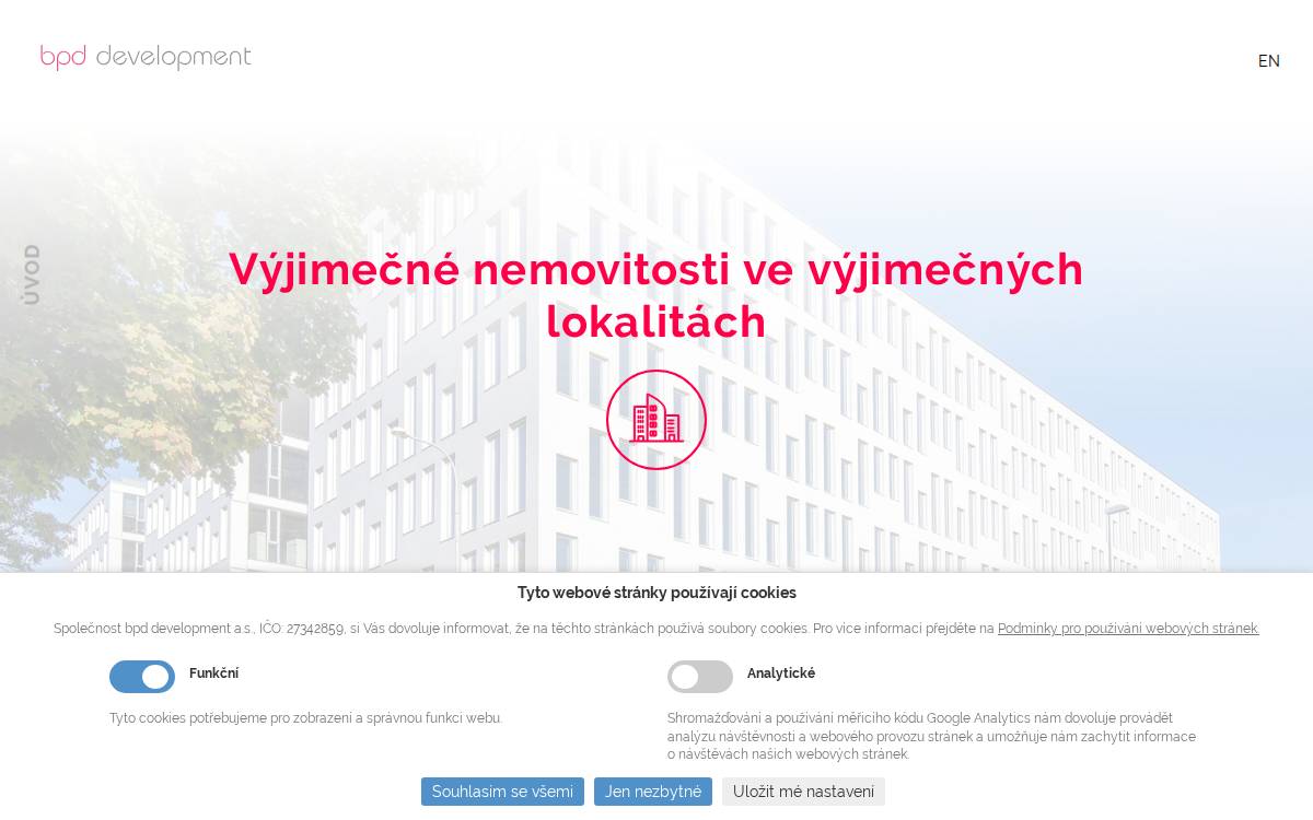 BPD development website preview