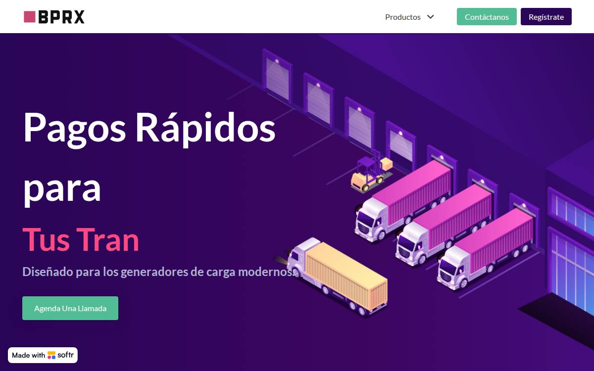 BPRX website preview