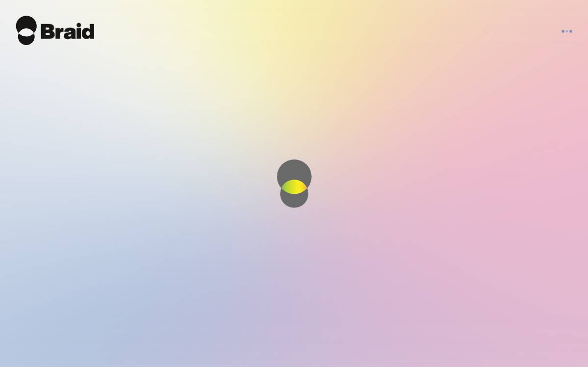 Braid Health website preview
