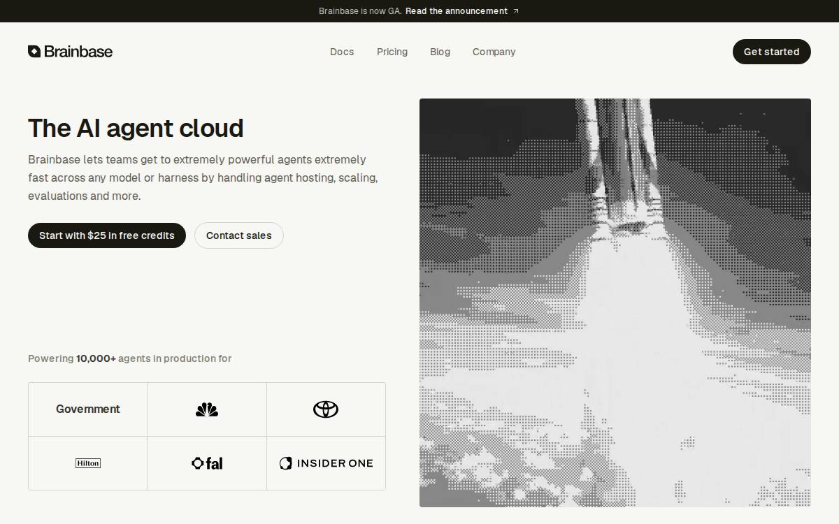 Brainbase Labs website preview