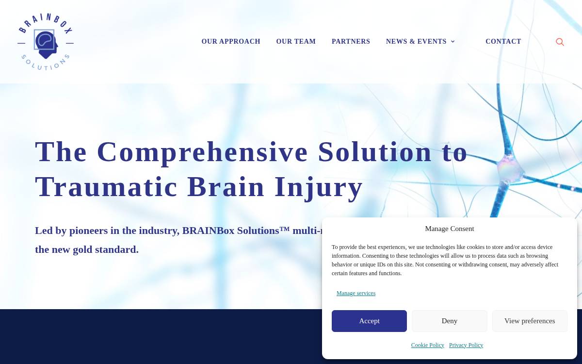 Brainbox Solutions website preview