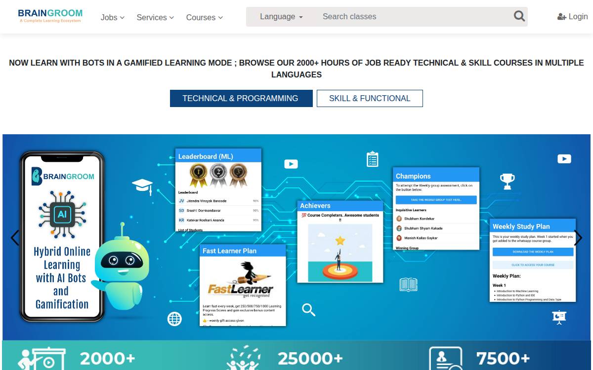 Braingroom website preview