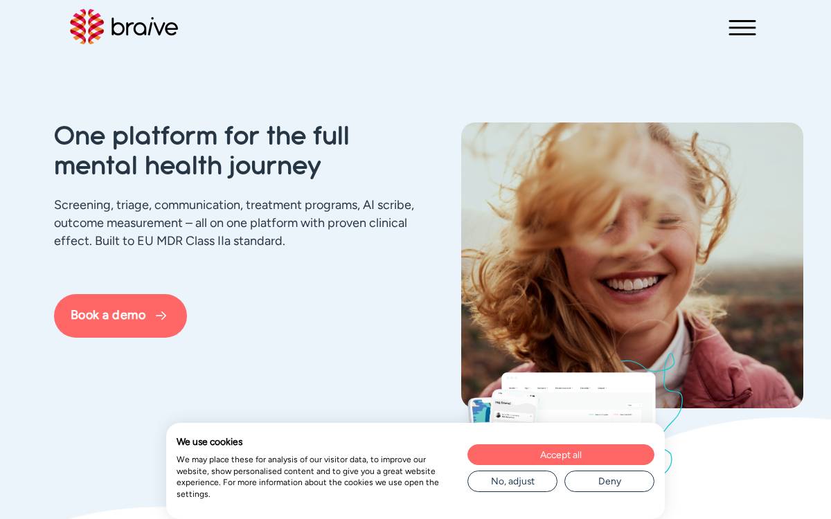 Braive website preview