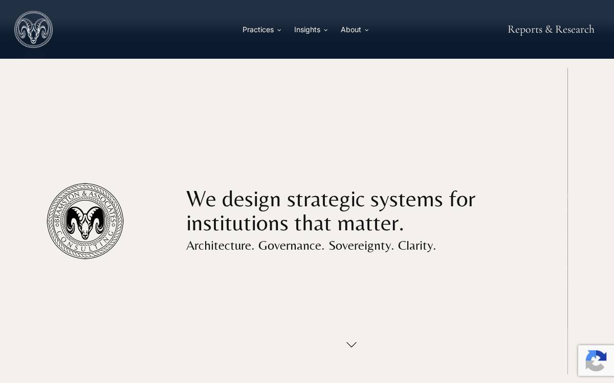 Bramston & Associates website preview