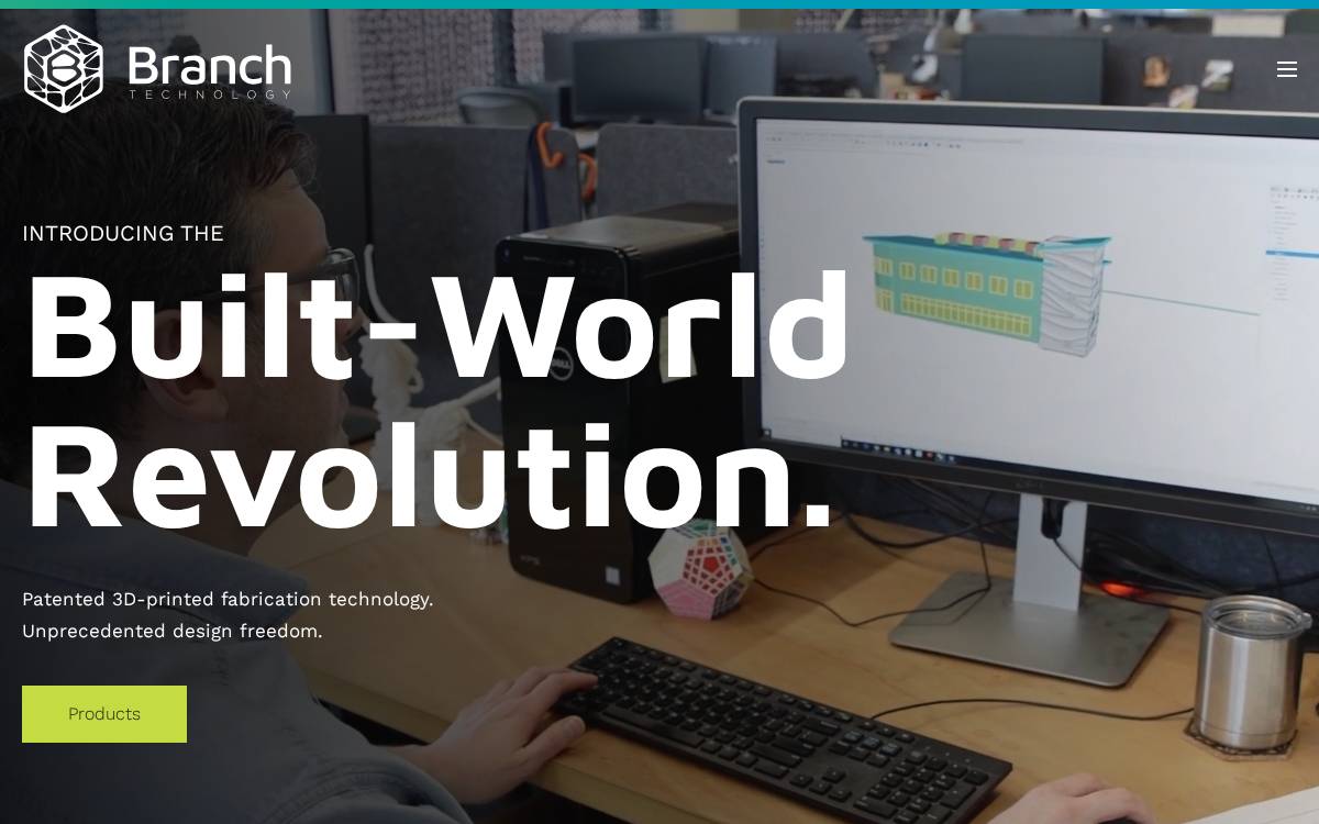 Branch Technology website preview