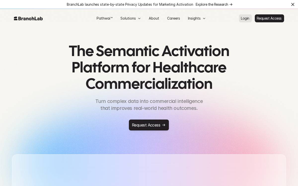BranchLab website preview