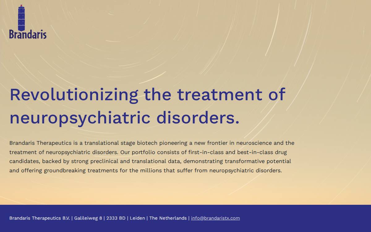 Brandaris Therapeutics website preview