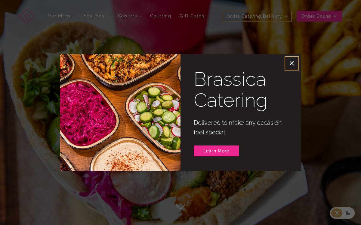 Brassicas website preview