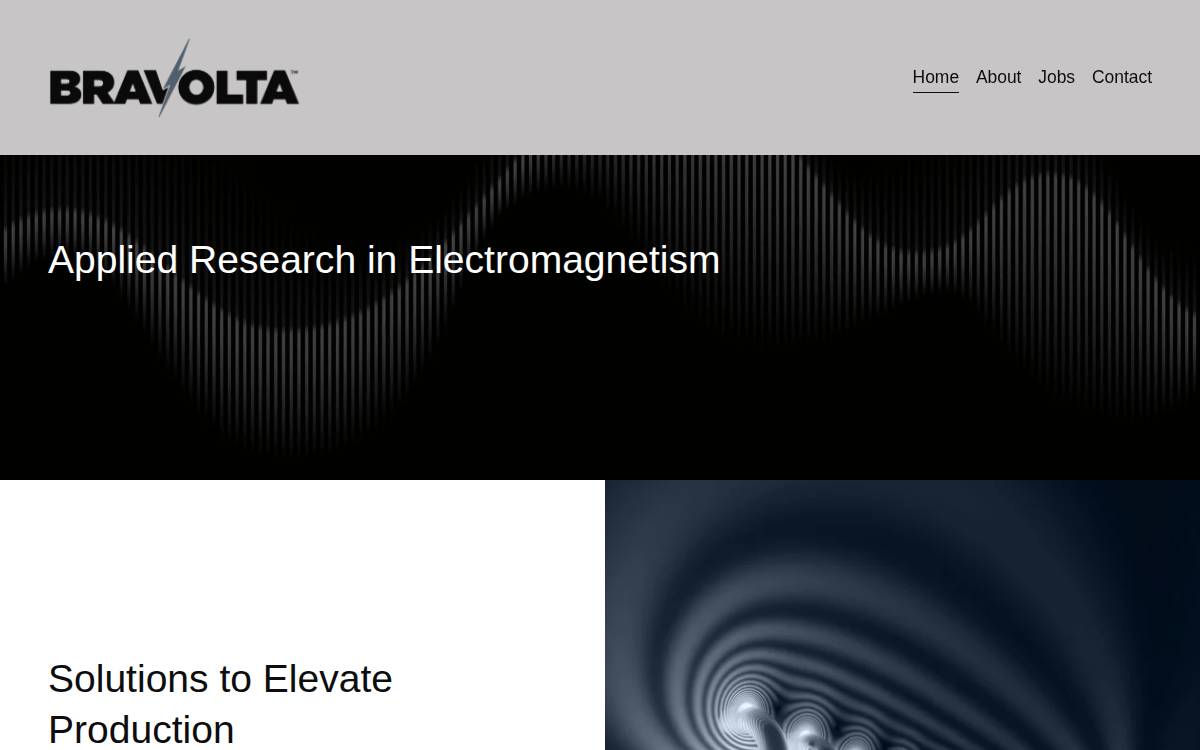Bravolta website preview