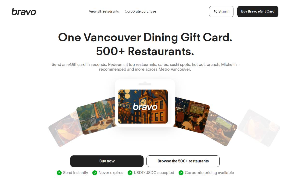 Bravoup website preview
