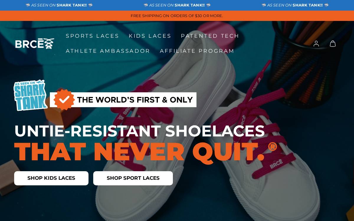 BRCĒ website preview