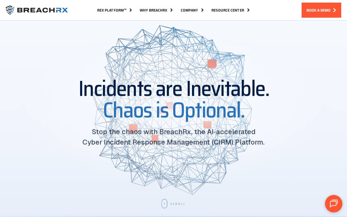 BreachRX website preview