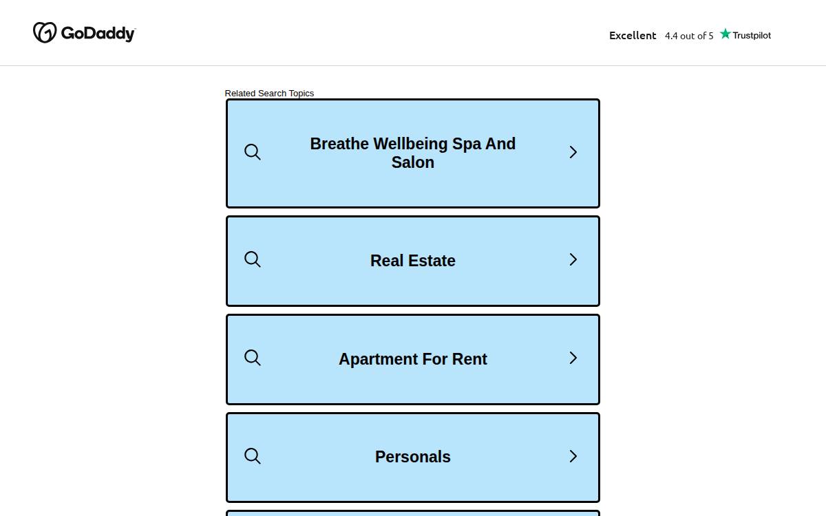 Breathe Well-being website preview