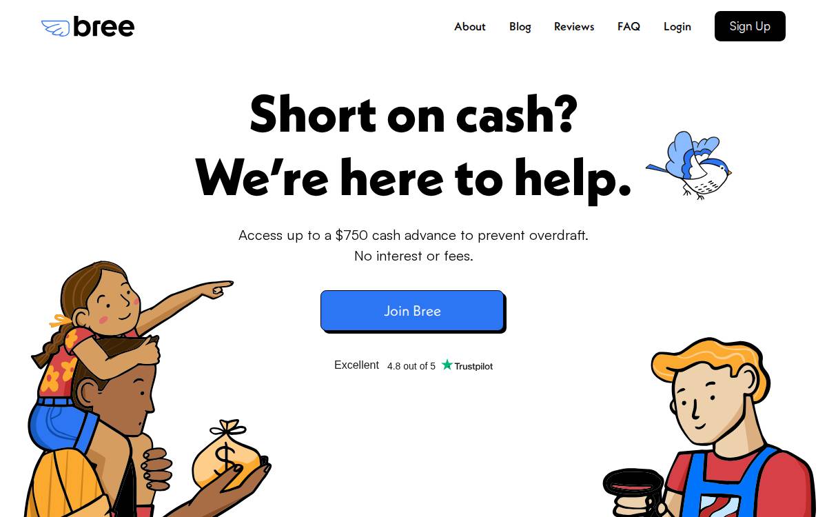 Bree website preview