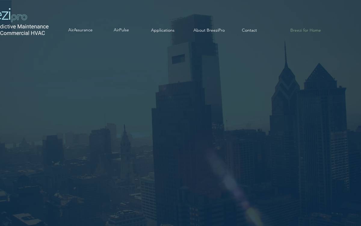 Breezi Pro website preview