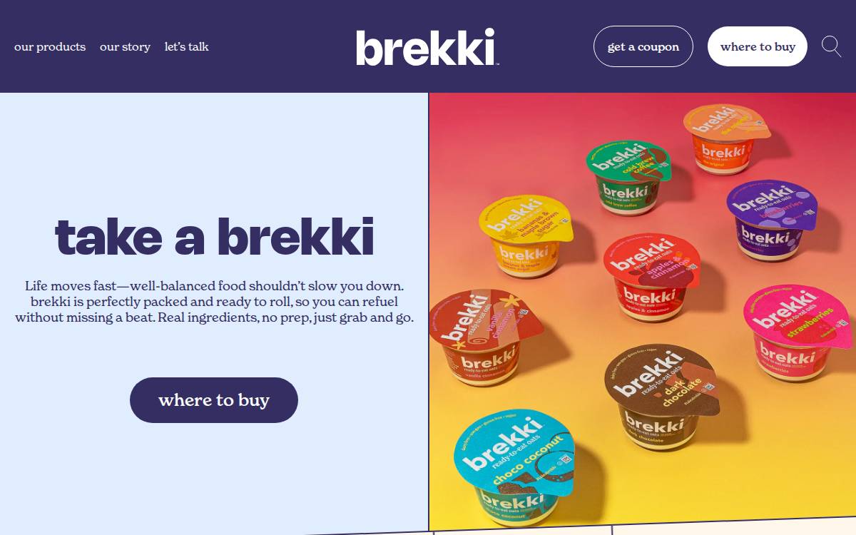 Brekki website preview