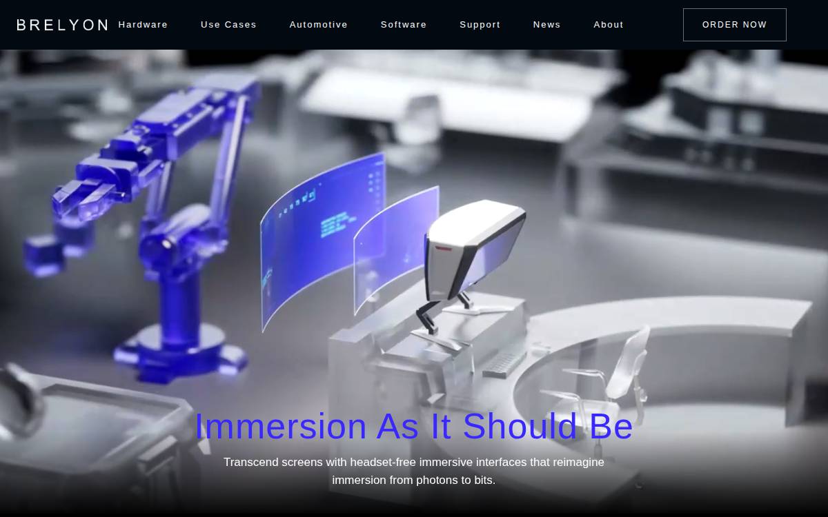 Brelyon website preview