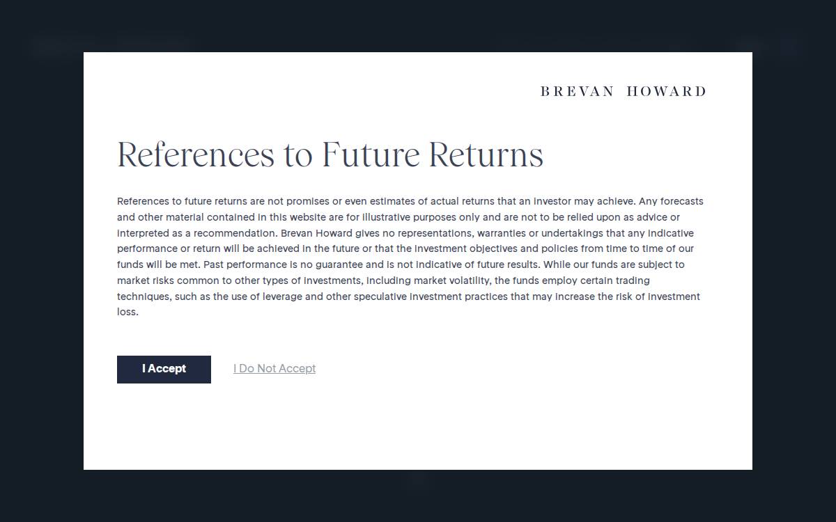 Brevan Howard Digital website preview