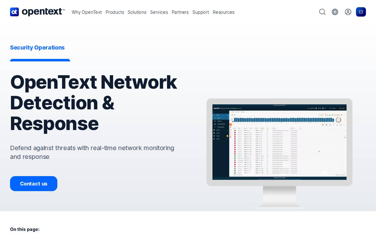 Bricata website preview