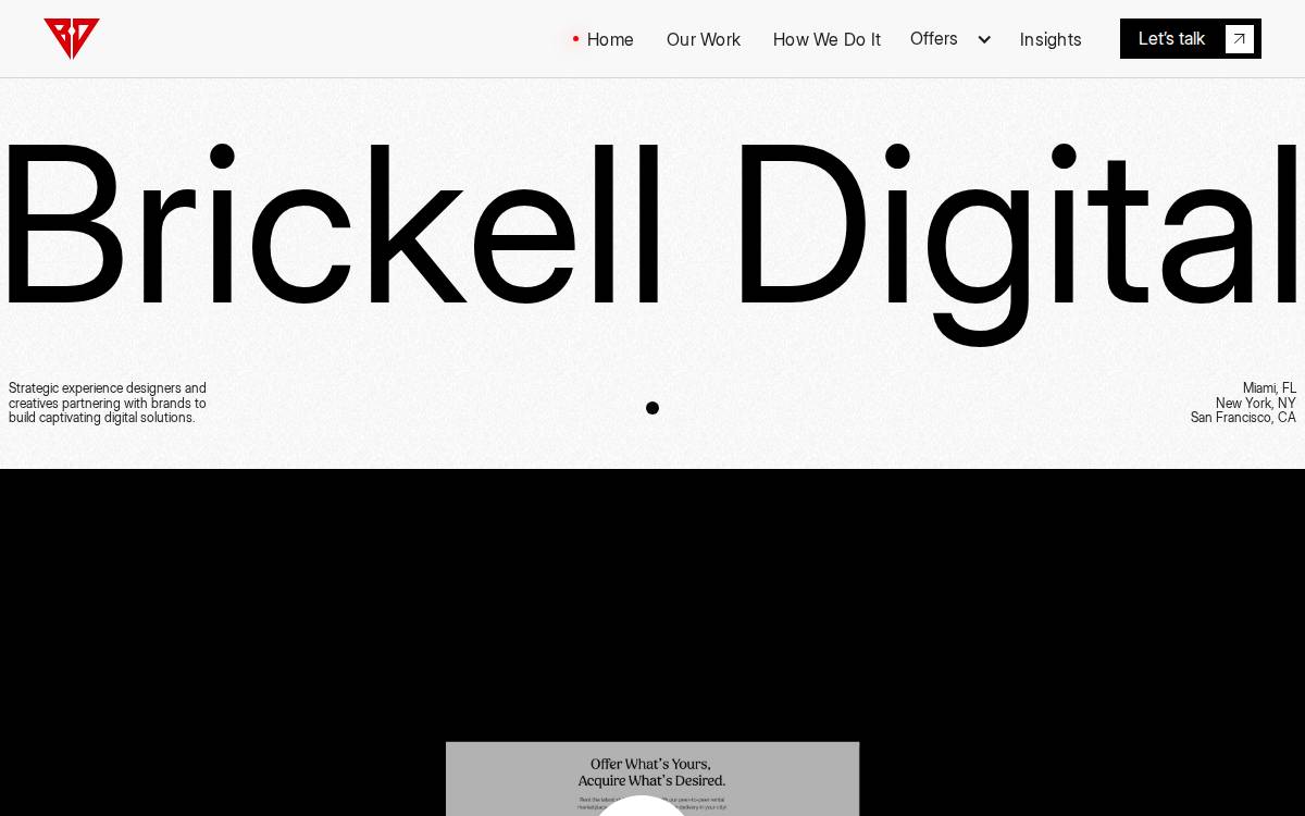 Brickell Digital website preview