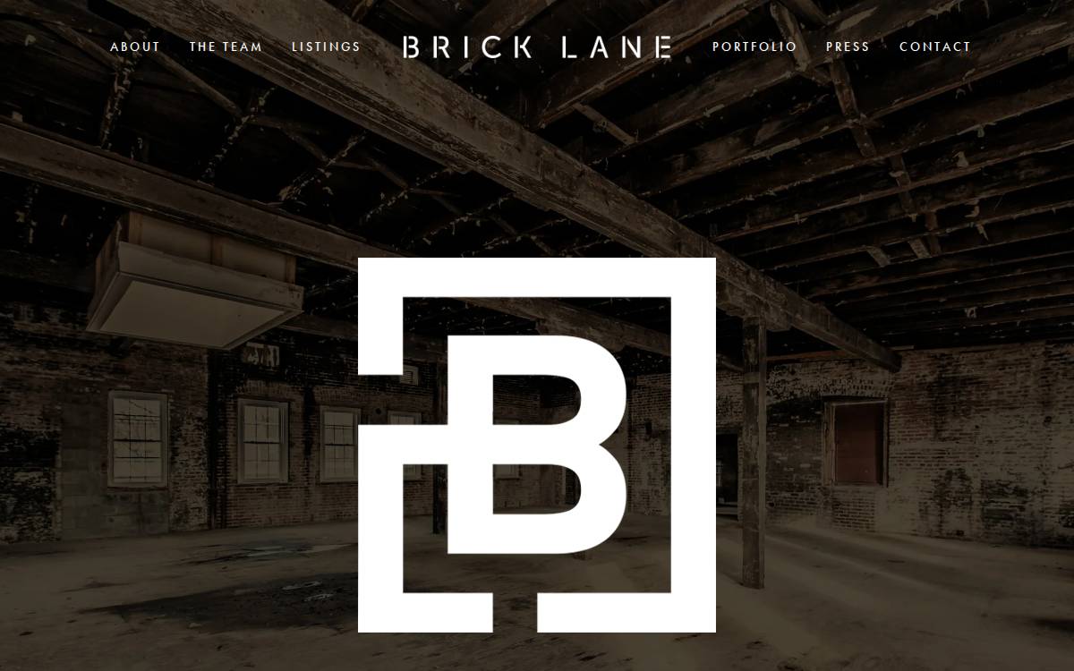 Bricklanedc website preview