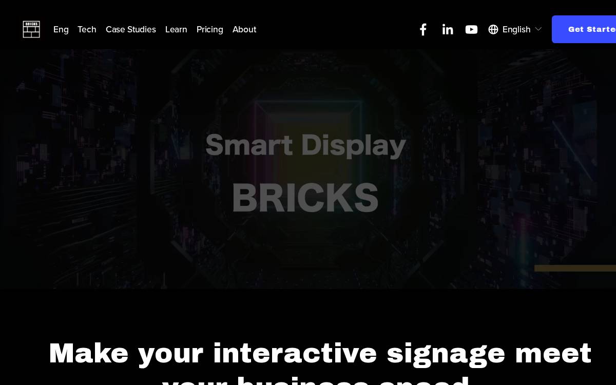 BRICKS website preview