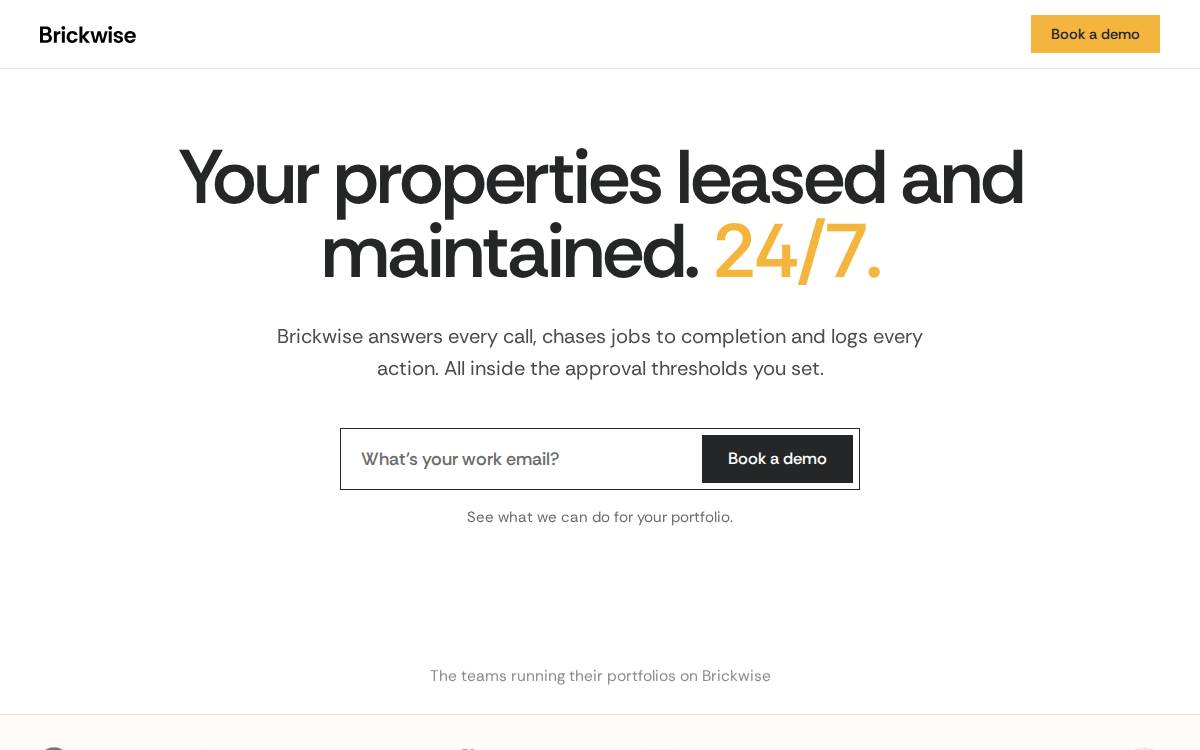 Brickwise website preview