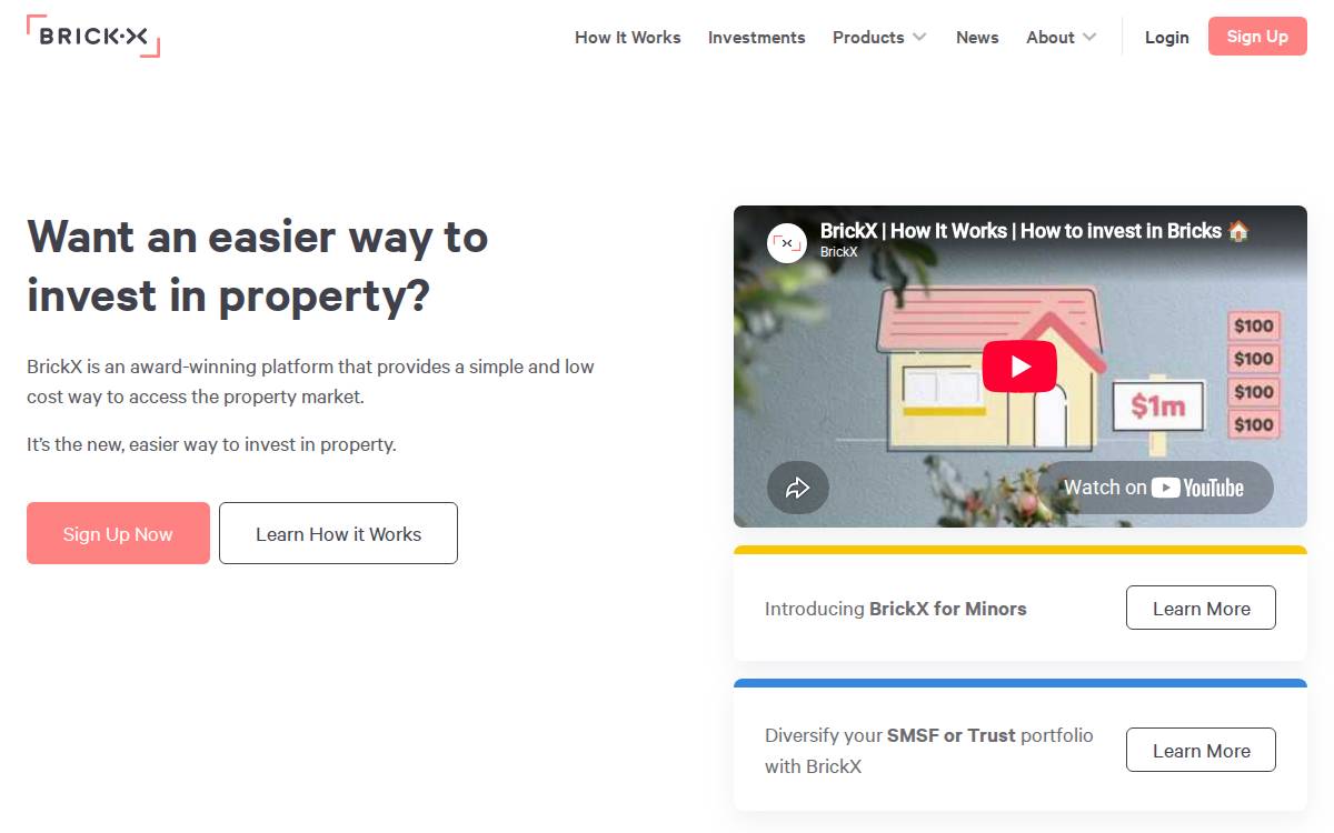 Brickx website preview