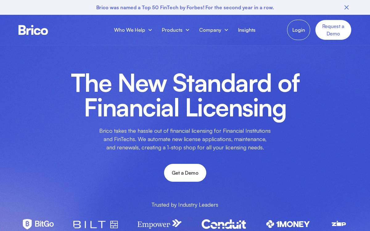 Brico website preview