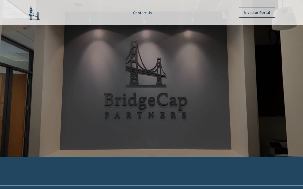 Bridgecappartners website preview