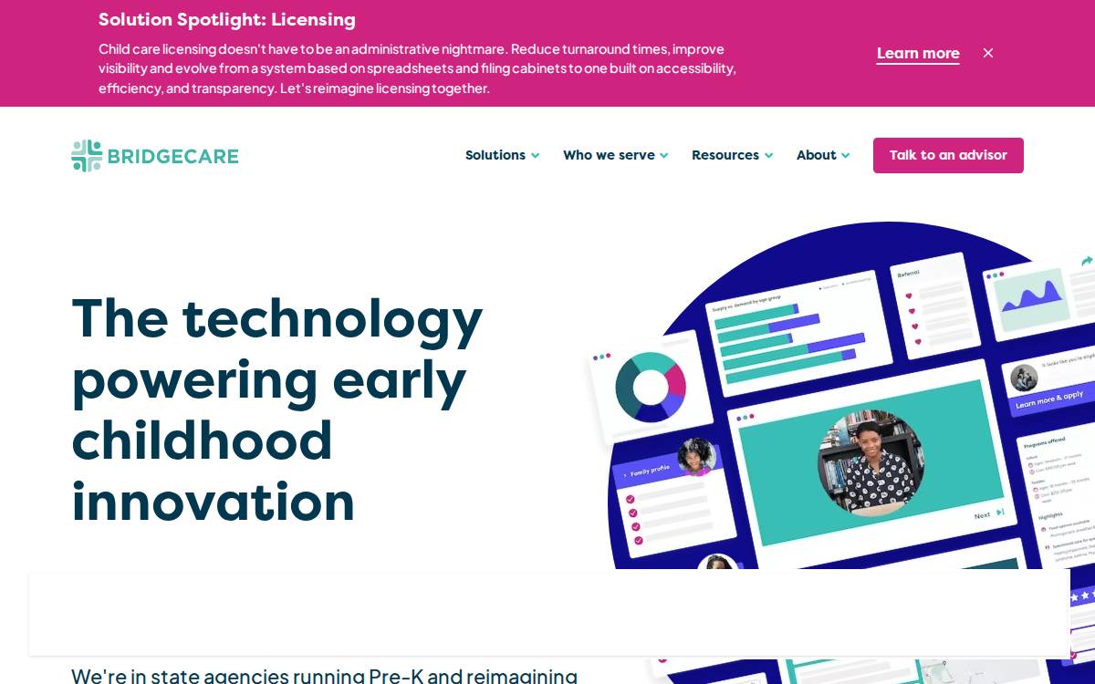 BridgeCare Finance website preview