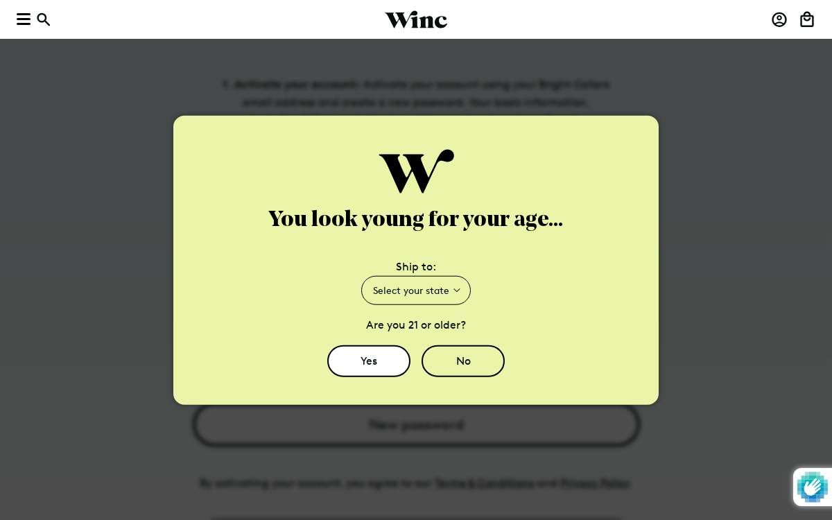 Bright Cellars website preview
