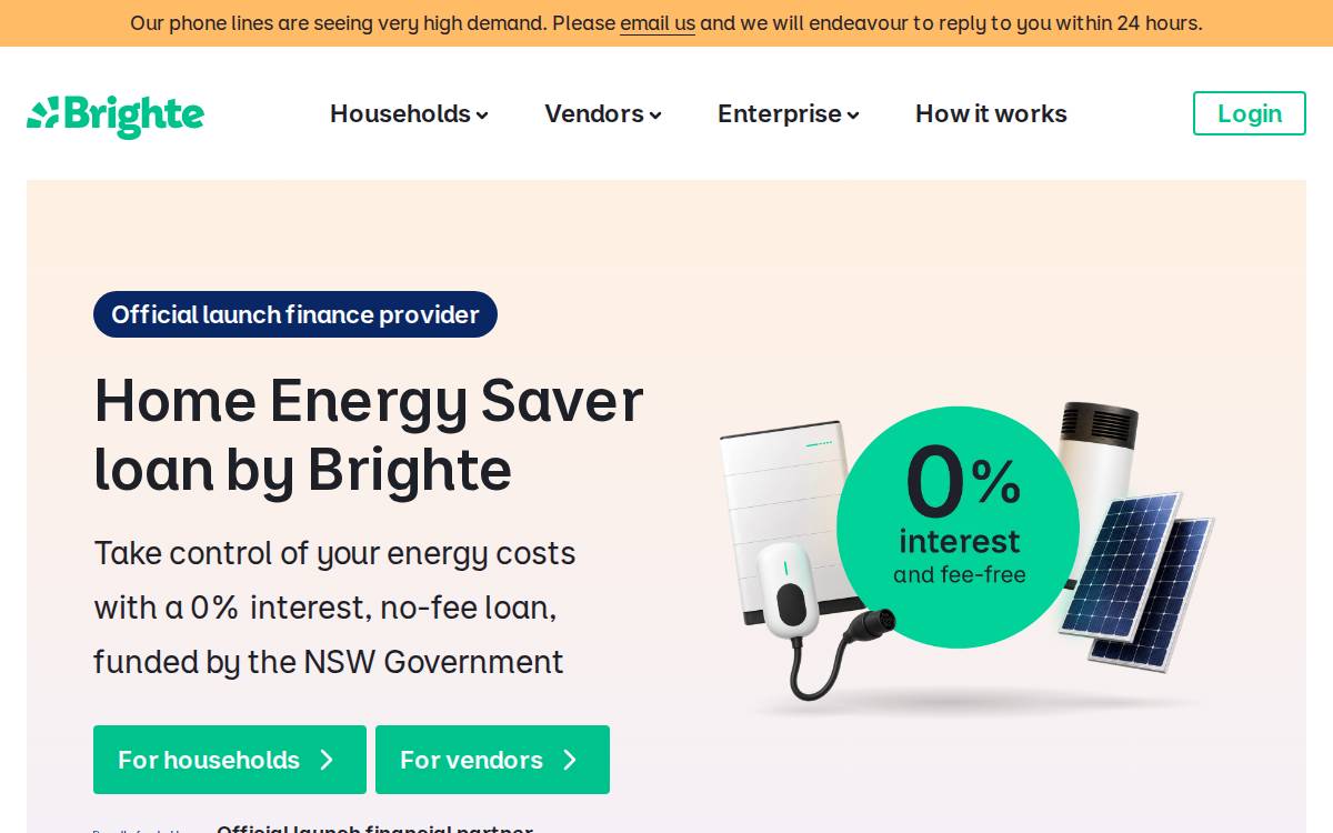 Brighte website preview
