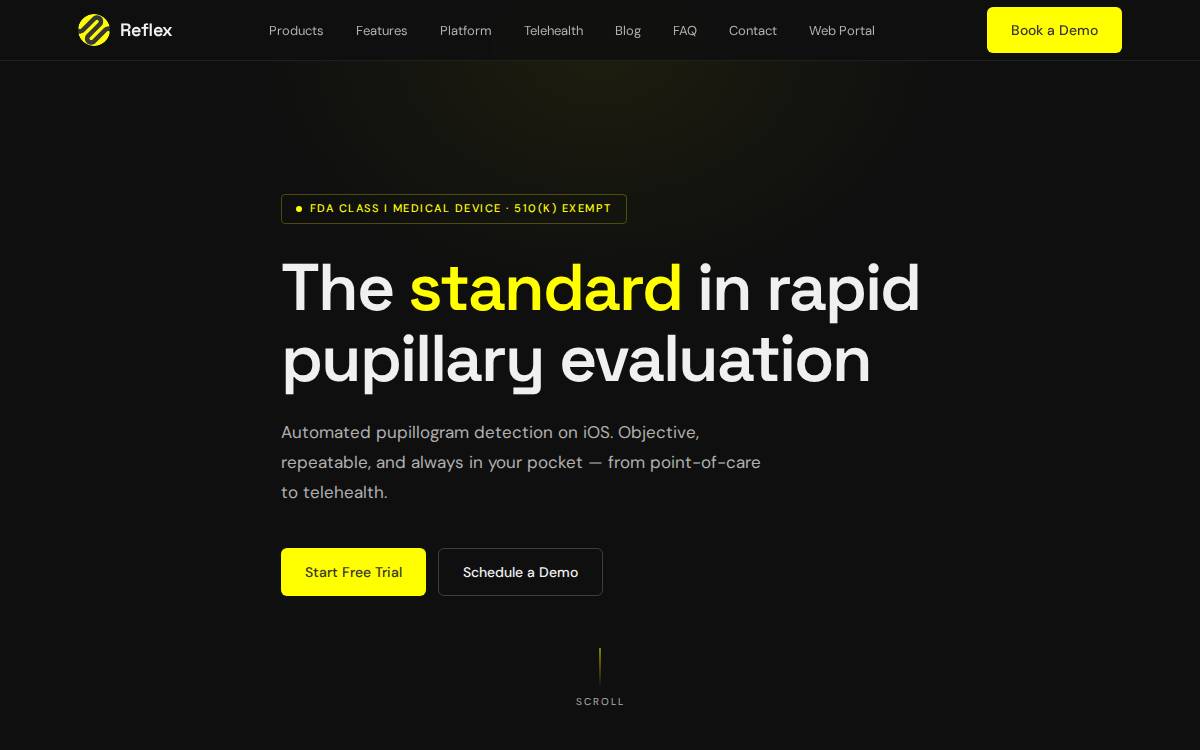 Brightlamp website preview