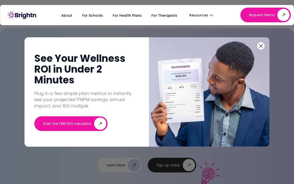 Brightn website preview