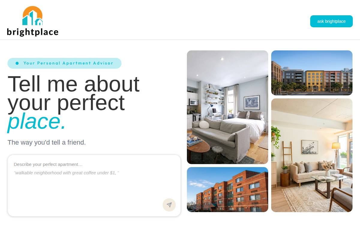 Brightplace website preview