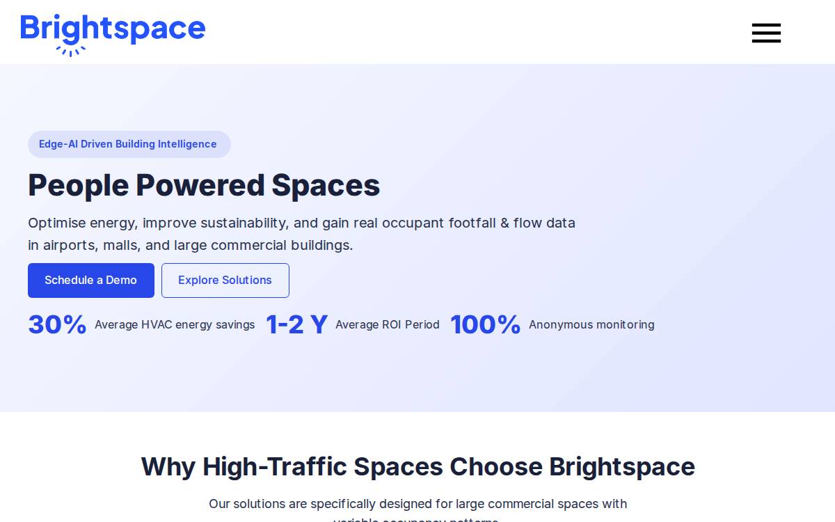 Brightspace website preview