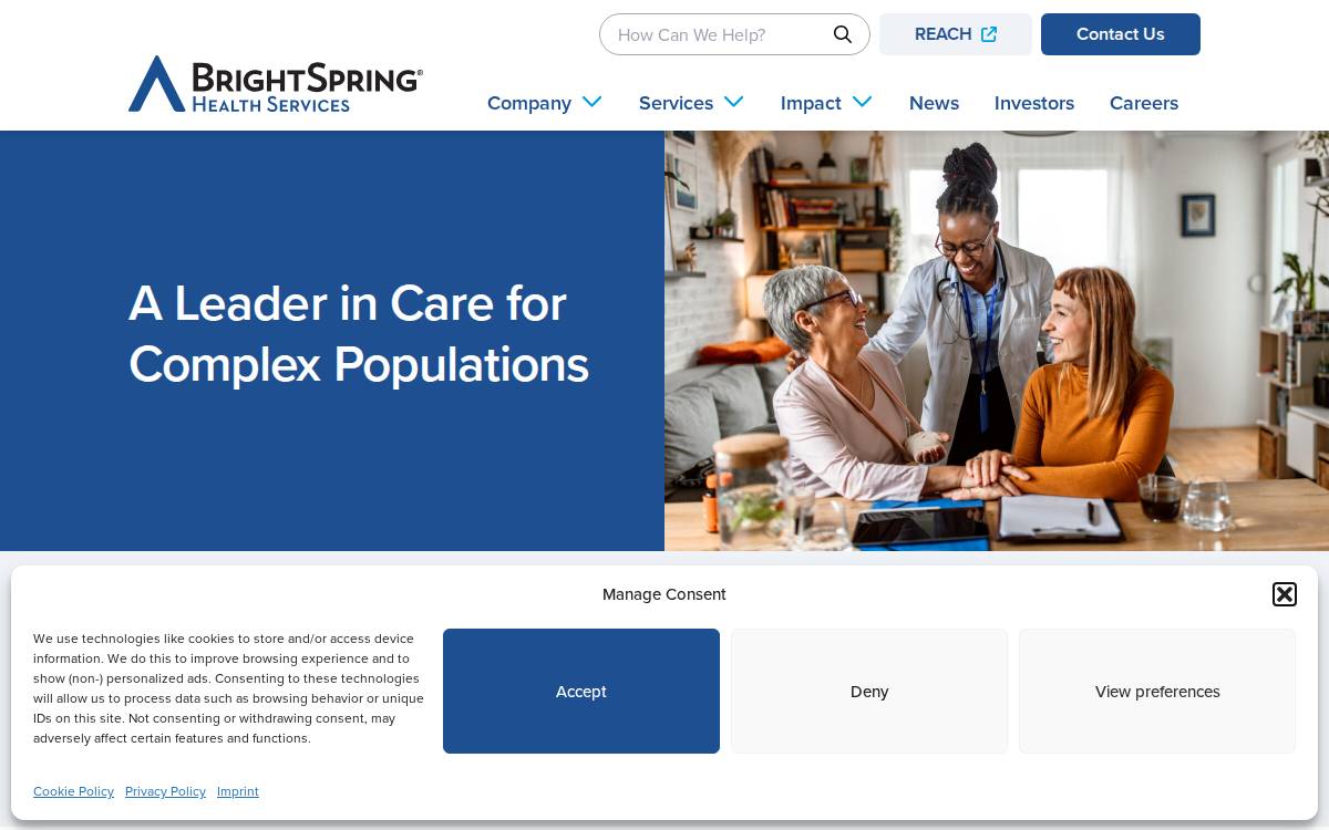 BrightSpring Louisville, KY website preview