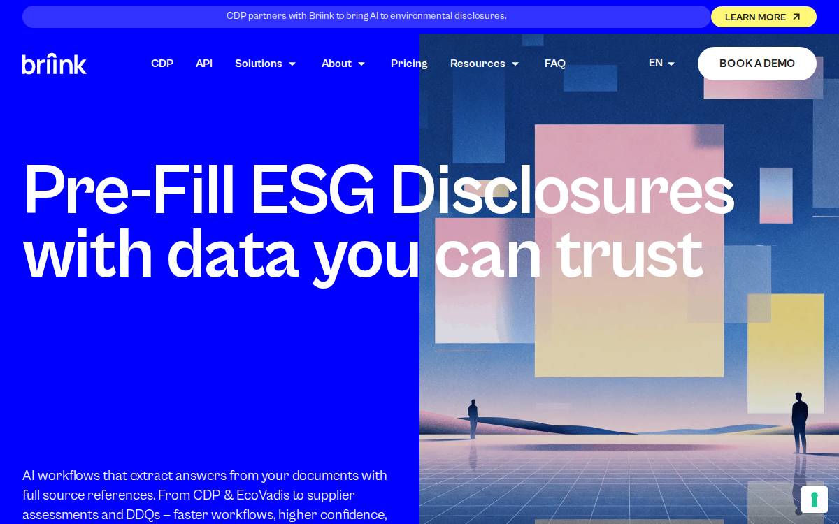 Briink website preview