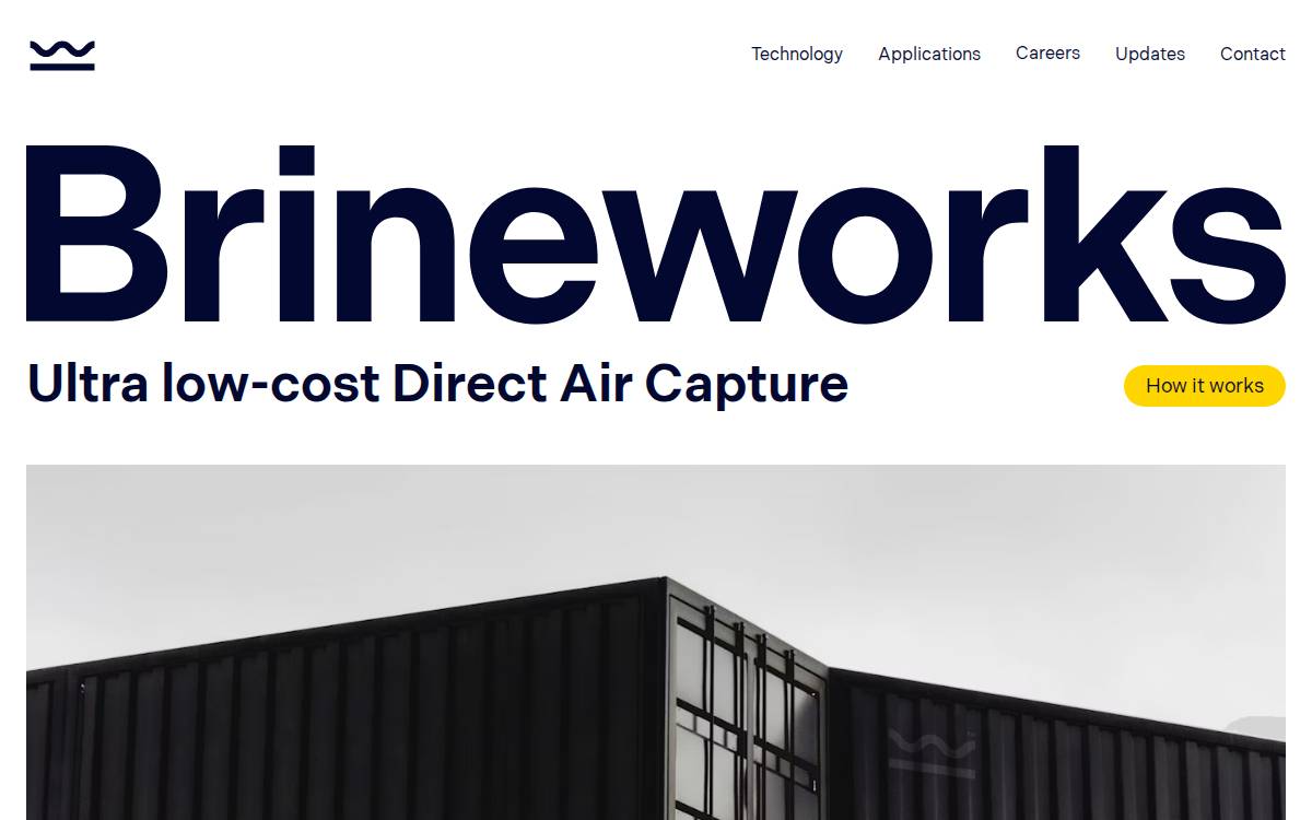 Brineworks website preview