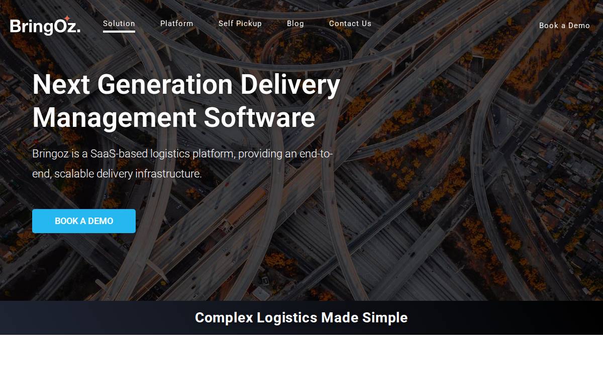 Bringoz website preview
