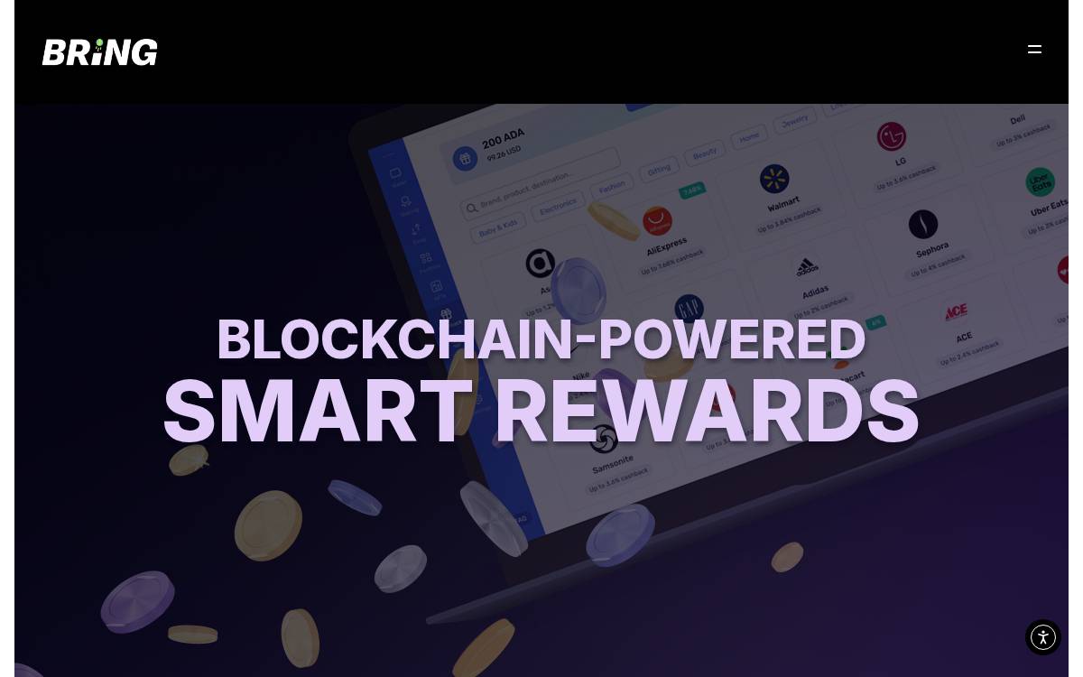 Bringweb3 website preview