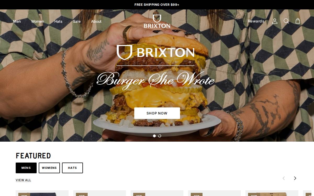 Brixton website preview